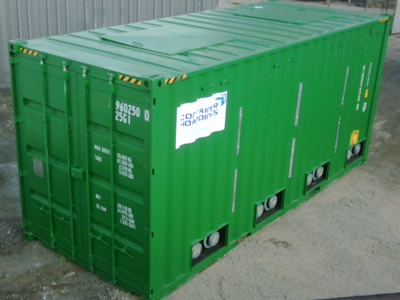 water treatment container