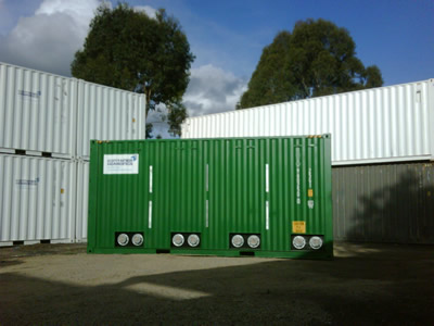 water treatment container